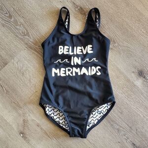 Art Class Believe in Mermaids one piece swimsuit